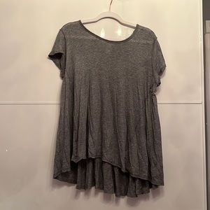 We The Free gray top sz Large